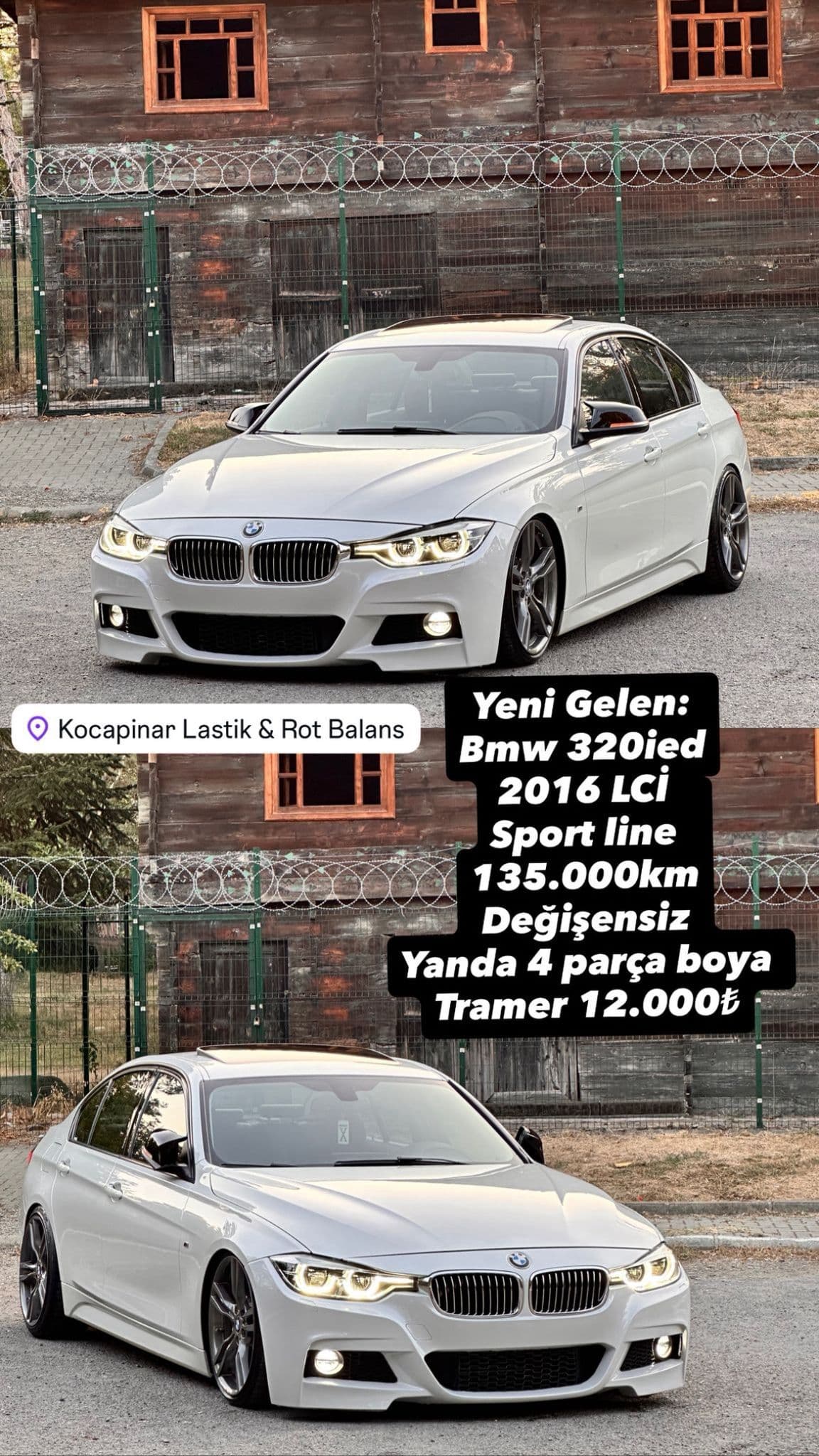 BMW 320ied Sport Line 2016