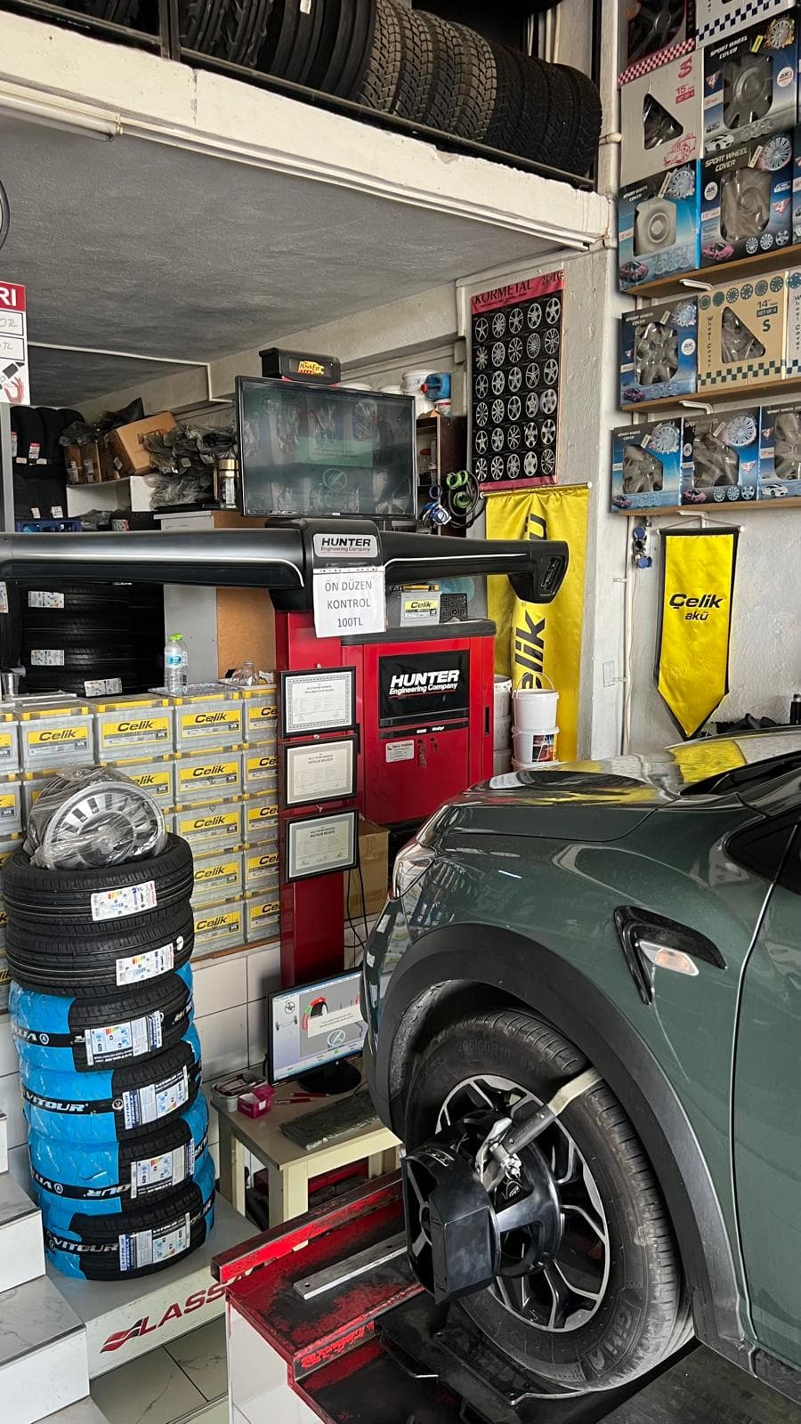 Lastik Basınç Işığı Söndürme